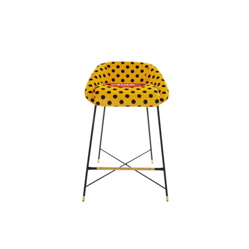 Дизайнерский стул Toiletpaper Furniture желтый