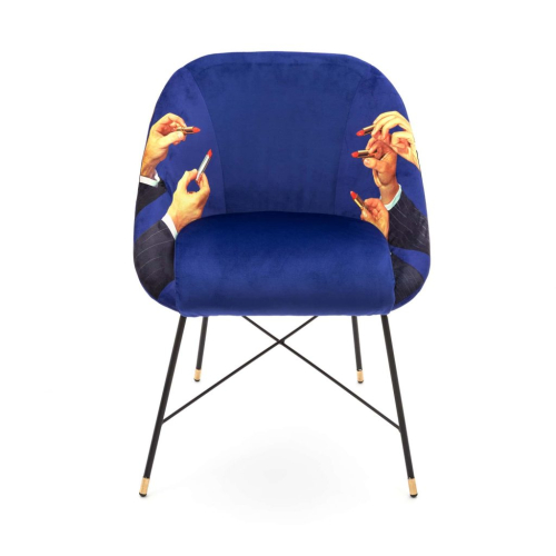 Дизайнерский стул Toiletpaper Furniture синий