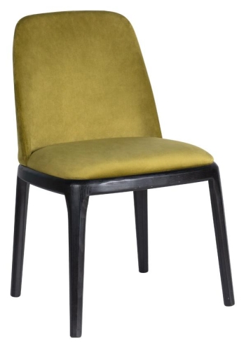 Дизайнерский стул Lwid желтый