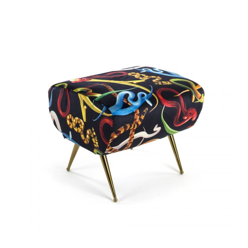 Дизайнерский пуф Toiletpaper Furniture черный