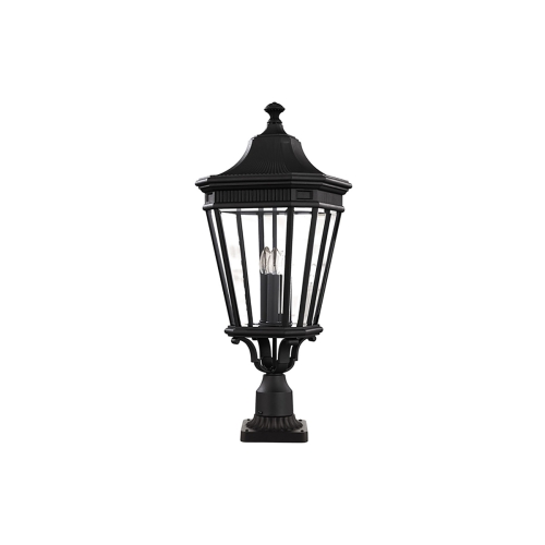 картинка Фонарь-пьедестал Feiss, Арт. FE-COTSLN3-L-BK от магазина Одежда+