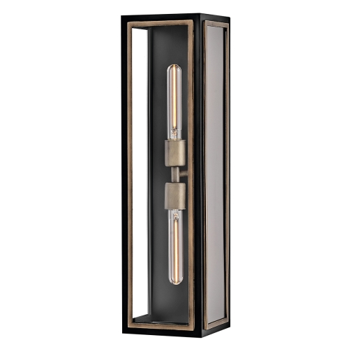 картинка Настенный фонарь Hinkley, Арт. QN-SHAW-2M-BK от магазина Одежда+