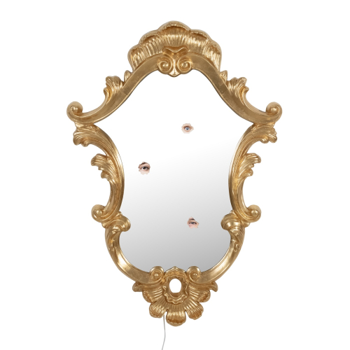 Дизайнерское зеркало Wall mirrors золотое