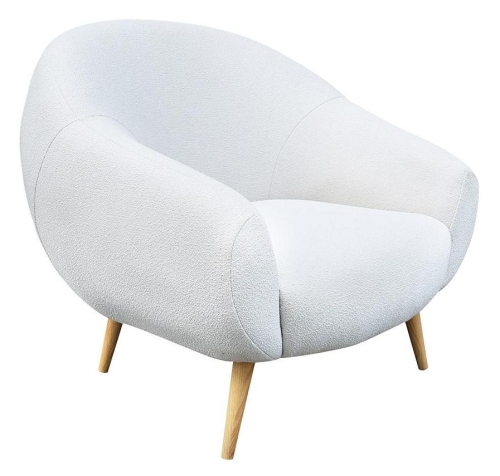 Дизайнерское кресло Cannes белое