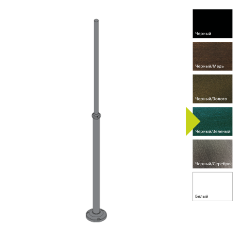 картинка Фонарный столб Norlys, АКСЕССУАРЫ BG (Черный/Зеленый) от магазина Одежда+
