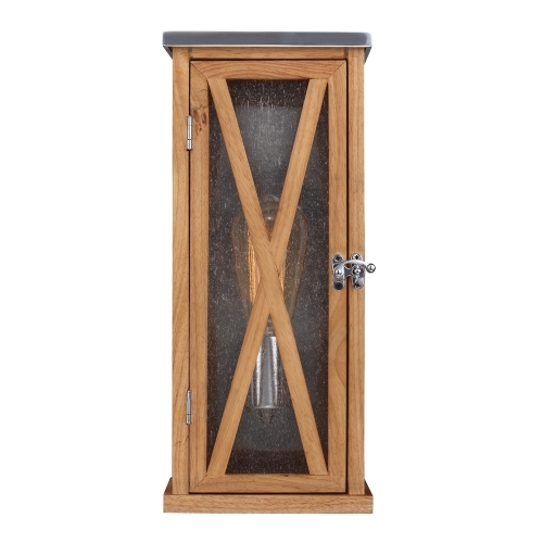 картинка Настенный фонарь Feiss, Арт. FE-LUMIERE-S1OAK от магазина Одежда+