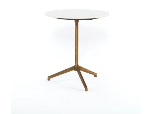 Дизайнерский декоративный столик Helen белый