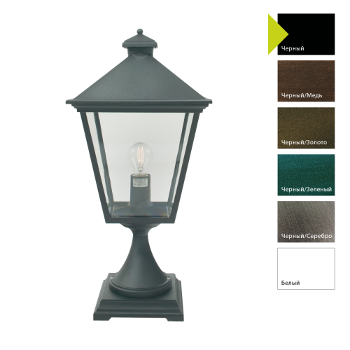 картинка Фонарь-пьедестал Norlys, LONDON BIG B (Черный) от магазина Одежда+