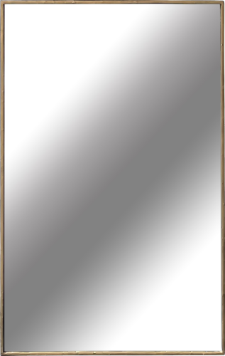 Дизайнерское зеркало Loggia латунное