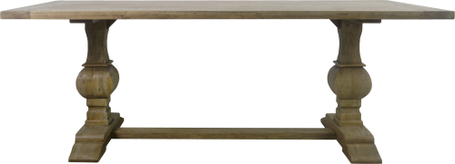 Дизайнерский обеденный стол Tancred коричневый