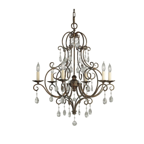 Дизайнерская люстра Chateau, стиль: кантри