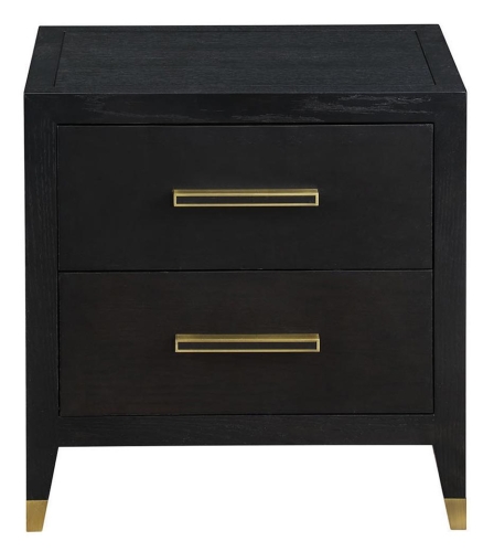 Дизайнерская прикроватная тумба Gaelen черная