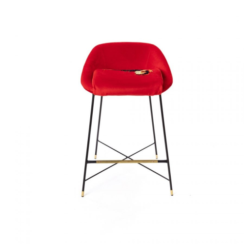 Дизайнерский стул Toiletpaper Furniture красный