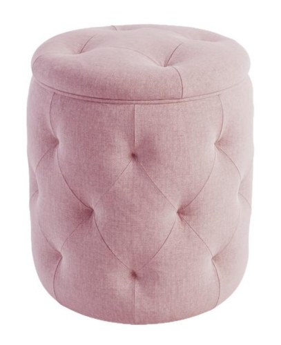 Дизайнерский пуф Nils розовый