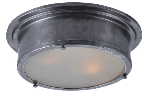 Дизайнерский потолочный светильник Industrial Round, стиль: лофт