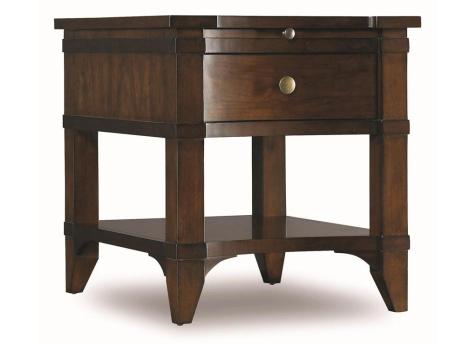 Дизайнерский прикроватная тумба Abbott Place коричневый