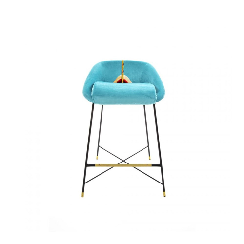 Дизайнерский стул Toiletpaper Furniture голубой