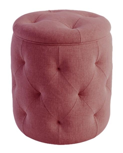 Дизайнерский пуф Nils красный