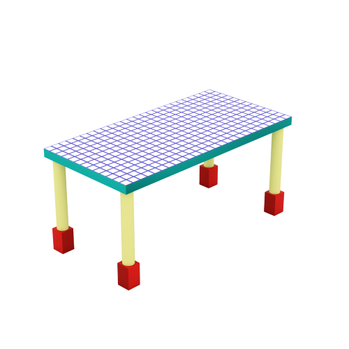 Дизайнерский обеденный стол Superfurniture белый