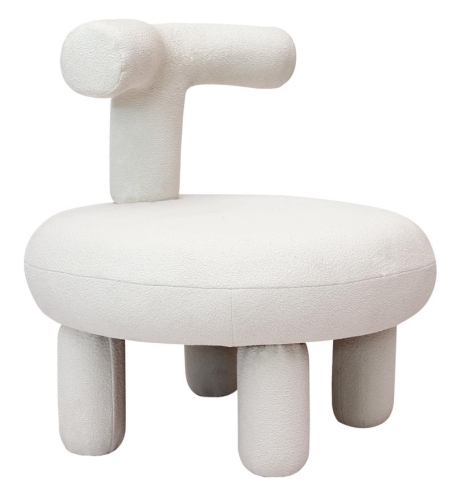 Дизайнерское кресло Blanice белое