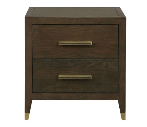 Дизайнерская прикроватная тумба Gaelen коричневая