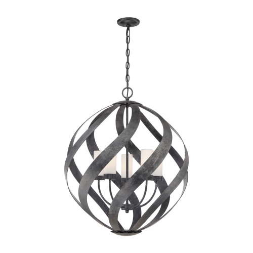 картинка Подвесной фонарь Quoizel, Арт. QN-BLACKSMITH-5P-OBK от магазина Одежда+