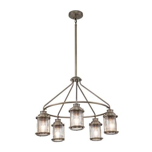 картинка Подвесной фонарь Kichler, Арт. KL-ASHLANDBAY-5P-BU от магазина Одежда+