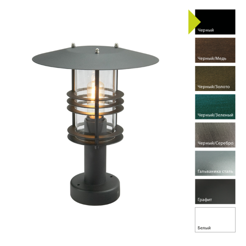 картинка Фонарь-пьедестал Norlys, STOCKHOLM B (Черный) от магазина Одежда+