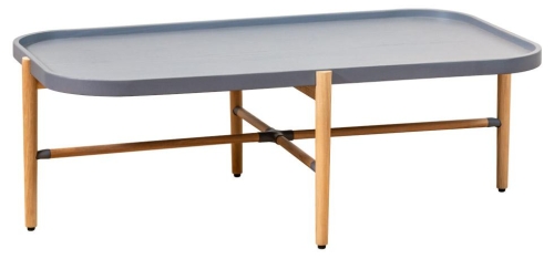 Дизайнерский декоративный столик Elien серый