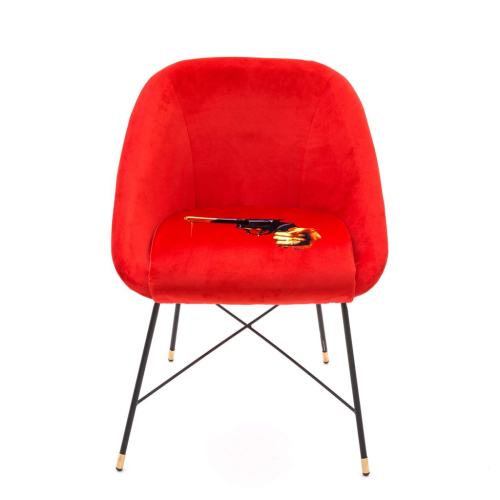 Дизайнерский стул Toiletpaper Furniture красный