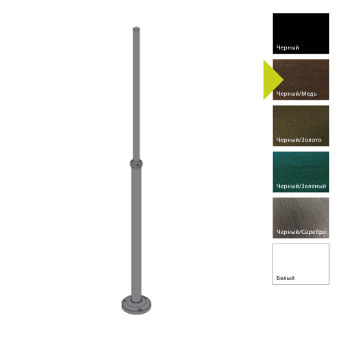 картинка Фонарный столб Norlys, АКСЕССУАРЫ BC (Черный/Медь) от магазина Одежда+