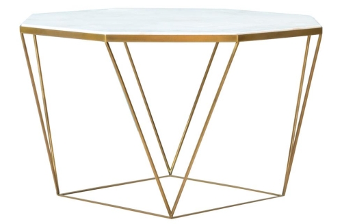 Дизайнерский декоративный столик Lodger белый