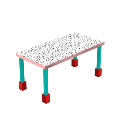 Дизайнерский обеденный стол Superfurniture белый