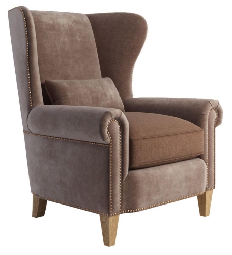 Дизайнерское кресло Malonne коричневое