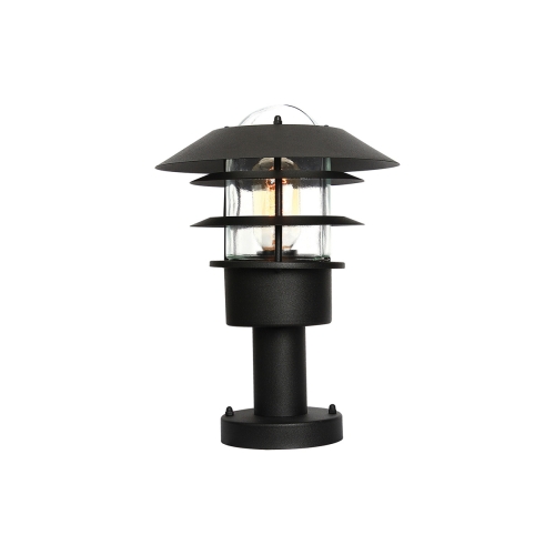 картинка Фонарь-пьедестал Elstead Lighting, Арт. HELSINGOR-PED-BK от магазина Одежда+