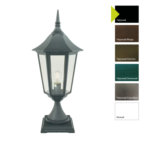 картинка Фонарь-пьедестал Norlys, MODENA BIG B (Черный) от магазина Одежда+