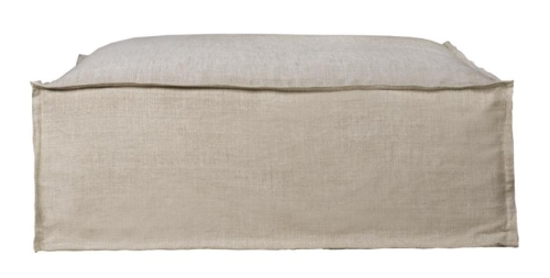 Дизайнерский пуф Sabena белый