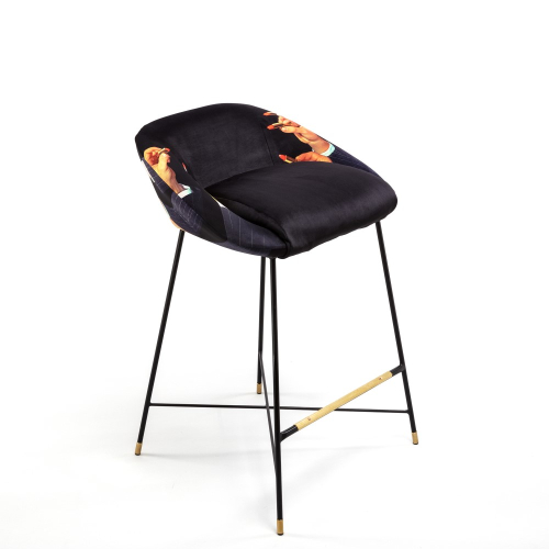 Дизайнерский стул Toiletpaper Furniture черный