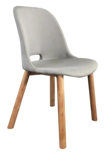 Дизайнерский стул Mort светло-серый