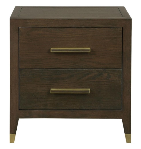 Дизайнерская прикроватная тумба Gaelen коричневая