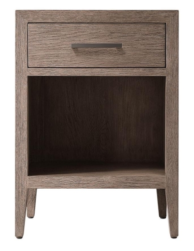 Дизайнерская прикроватная тумба Ferro коричневая